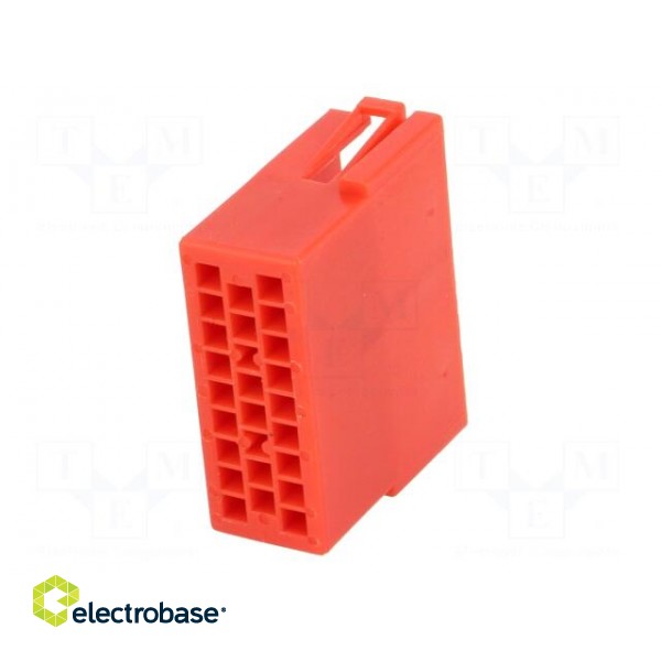 Connector housing | socket | Mini ISO | PIN: 20 | Works with: 331441-1 paveikslėlis 6