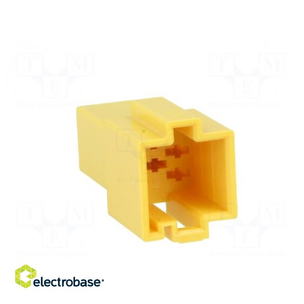 Connector housing | socket | Mini ISO | PIN: 6 | 6 pins image 9