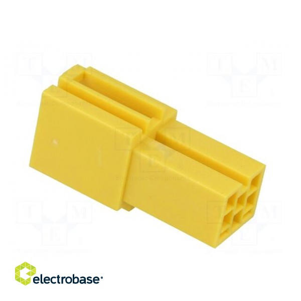 Connector housing | socket | Mini ISO | PIN: 6 | Works with: 331441-1 image 3