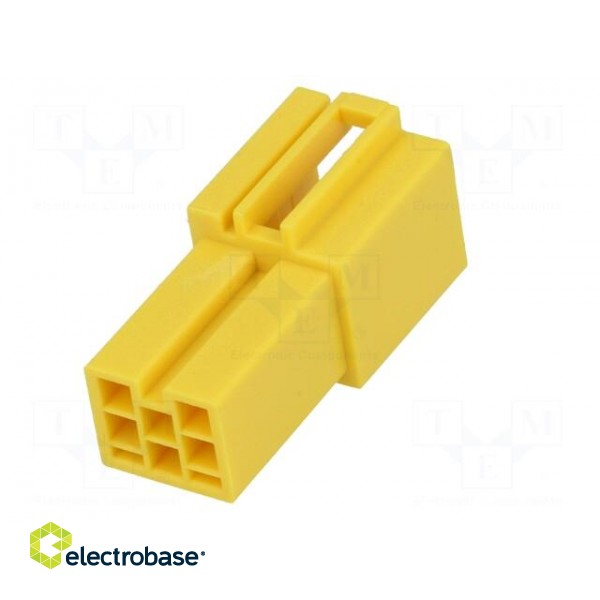 Connector housing | socket | Mini ISO | PIN: 6 | Works with: 331441-1 image 5