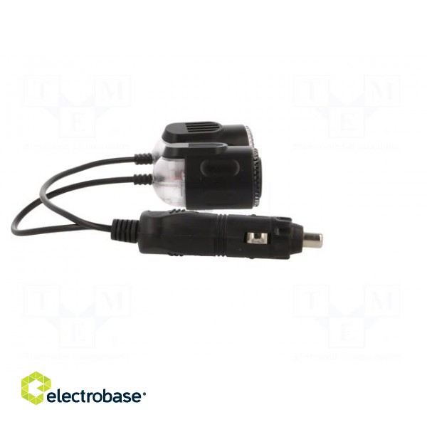 Automotive power supply | USB A socket,car lighter socket x1 paveikslėlis 7
