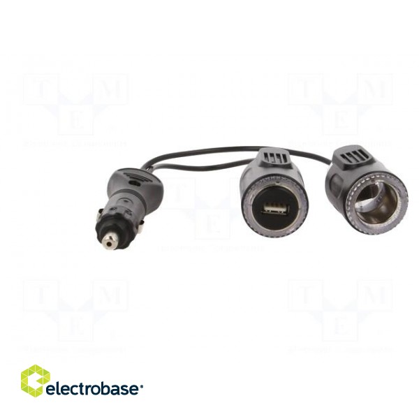 Automotive power supply | USB A socket,car lighter socket x1 paveikslėlis 9