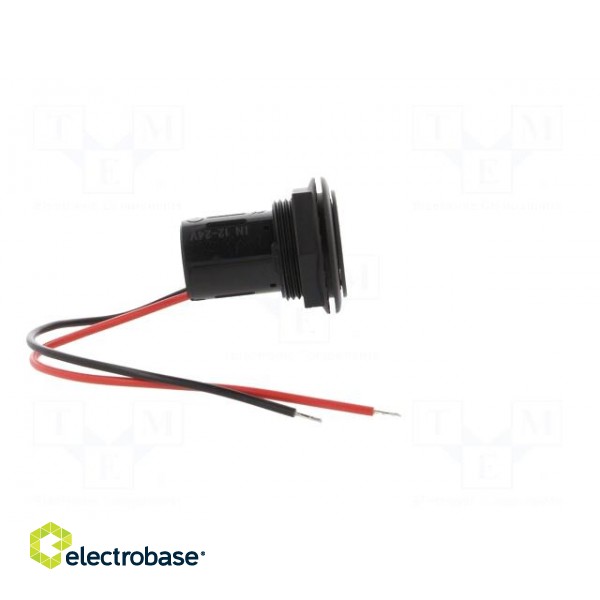 Automotive power supply | USB A socket | 3A | Sup.volt: 12÷24VDC paveikslėlis 8