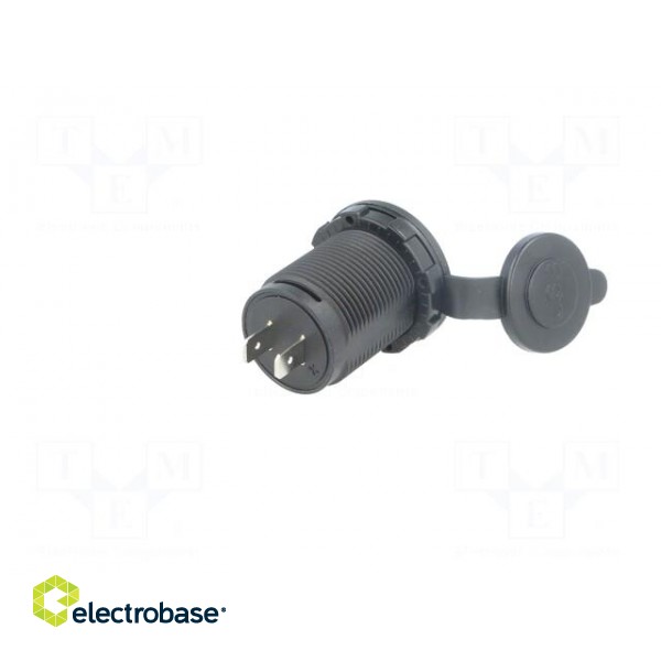 USB power supply | USB A socket | Sup.volt: 12÷24VDC | 5V/2.1A image 6