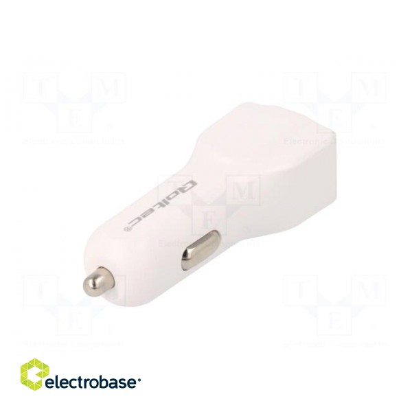 Automotive power supply | USB A socket | Sup.volt: 12÷24VDC | white paveikslėlis 6