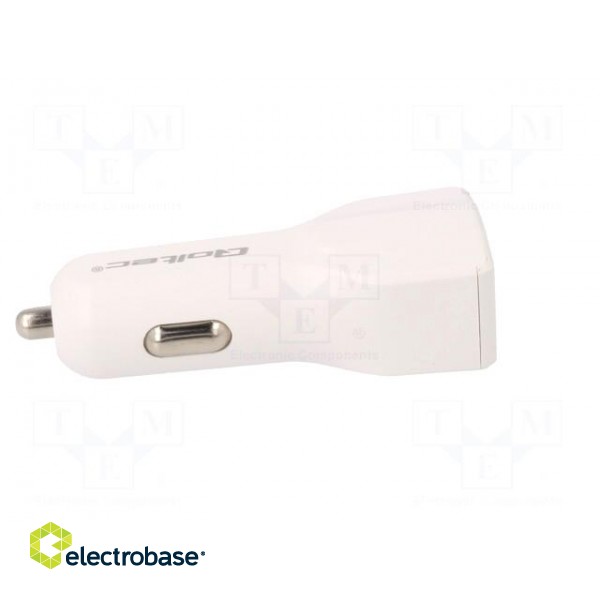 Automotive power supply | USB A socket | Sup.volt: 12÷24VDC | white paveikslėlis 7