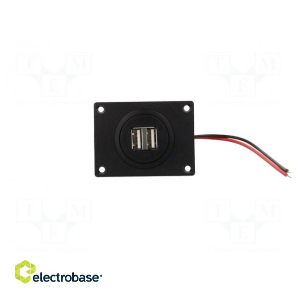 Automotive power supply | USB A socket x2 | 5A | Sup.volt: 12÷24VDC image 10
