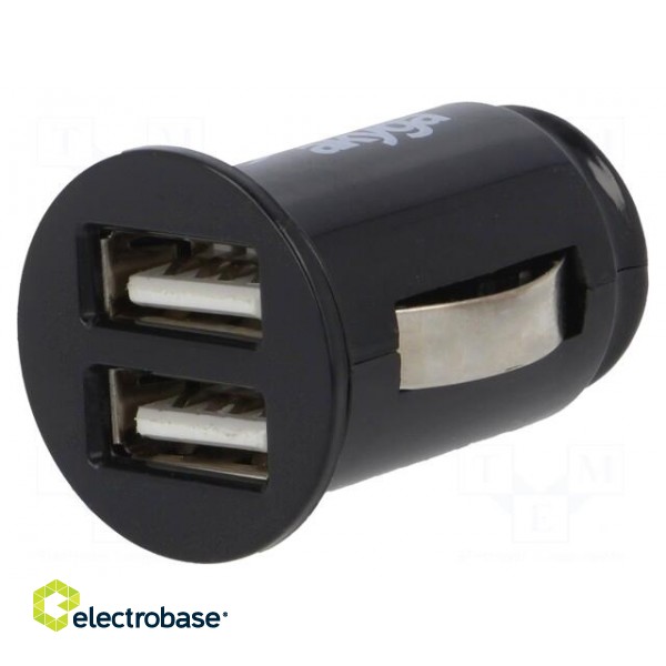 Automotive power supply | USB A socket x2 | Sup.volt: 12÷24VDC фото 1