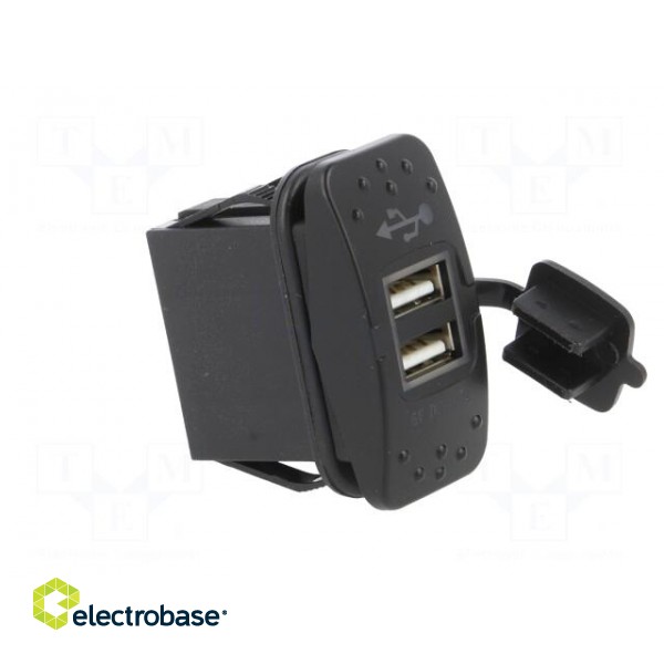 Automotive power supply | USB A socket x2 | Sup.volt: 12÷24VDC paveikslėlis 8