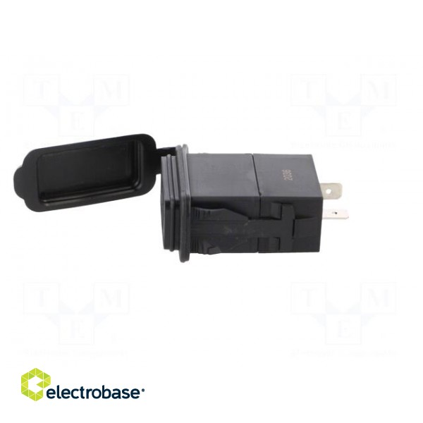 USB power supply | USB A socket x2 | Sup.volt: 12÷24VDC | 5V/2.4A image 3