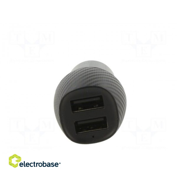 USB power supply | USB A socket x2 | Sup.volt: 12÷24VDC | 5V/4.8A image 9