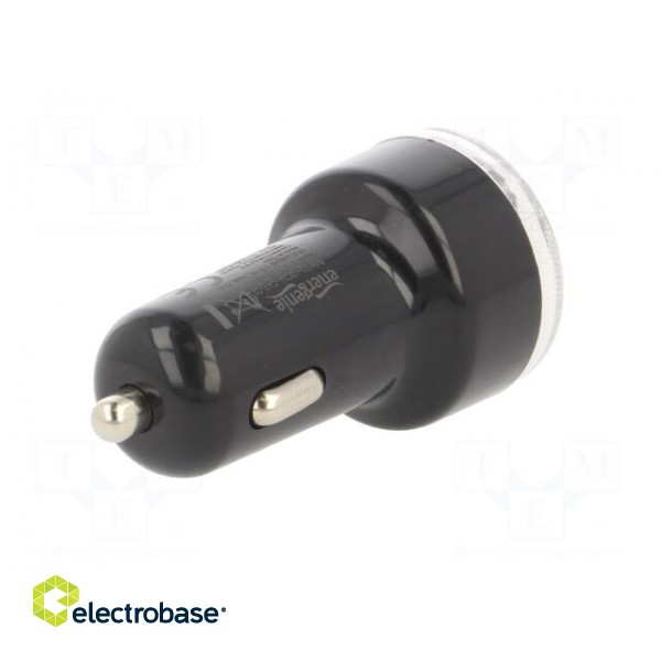USB power supply | USB A socket x2 | Sup.volt: 12÷24VDC | 5V/2.1A paveikslėlis 6