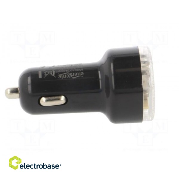 USB power supply | USB A socket x2 | Sup.volt: 12÷24VDC | 5V/2.1A paveikslėlis 7