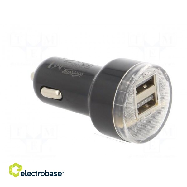 USB power supply | USB A socket x2 | Sup.volt: 12÷24VDC | 5V/2.1A paveikslėlis 8