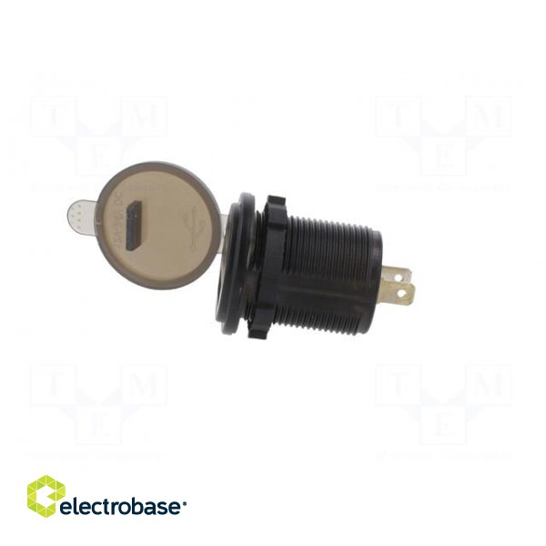 USB power supply | USB A socket,USB C socket | Sup.volt: 12÷24VDC image 3