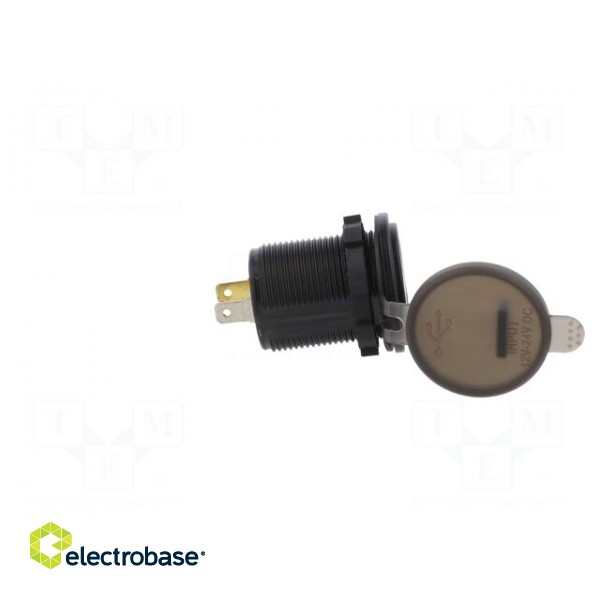 USB power supply | USB A socket,USB C socket | Sup.volt: 12÷24VDC image 7