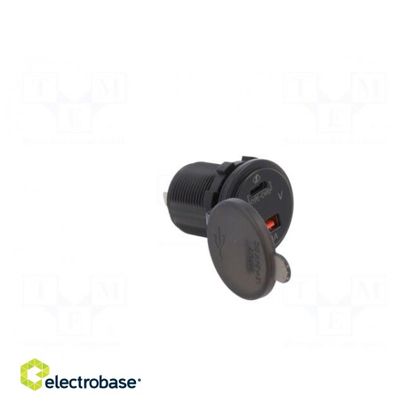USB power supply | USB A socket,USB C socket | Sup.volt: 12÷24VDC image 8
