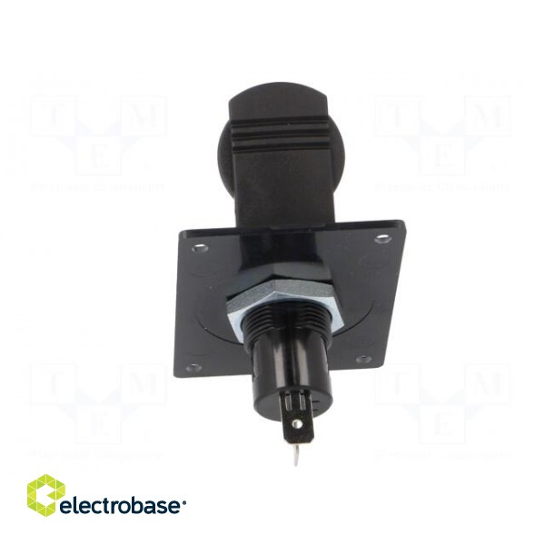 Car lighter socket | car lighter mini socket x1 | 16A | black image 5