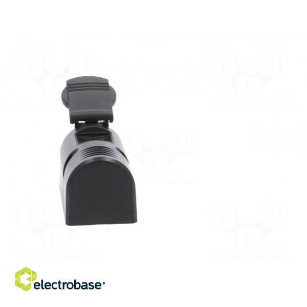 Car lighter socket | car lighter socket x1 | 16A | black | blister paveikslėlis 6
