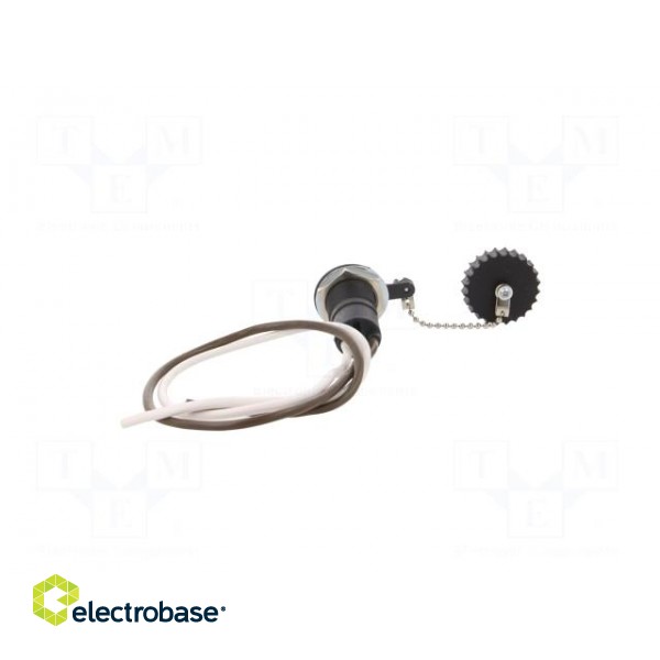 Car lighter socket | car lighter mini socket x1 | 16A | black | IP67 image 6