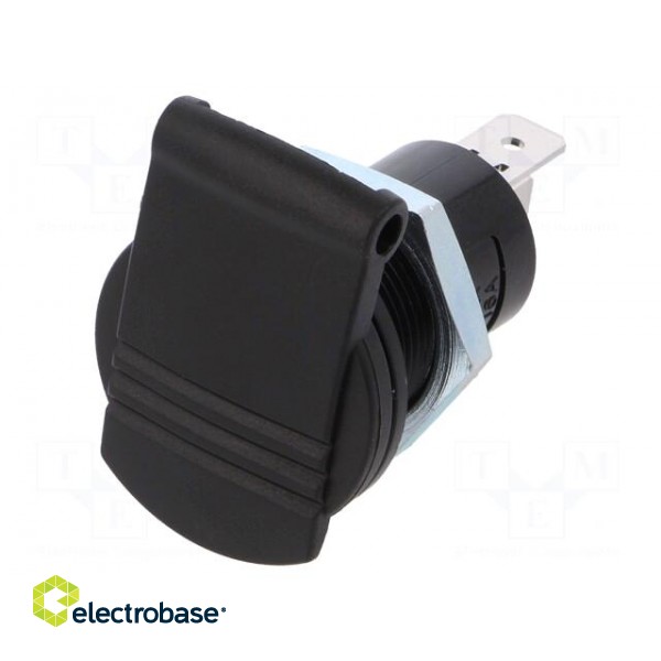 Car lighter socket adapter | car lighter mini socket x1 | 16A image 1