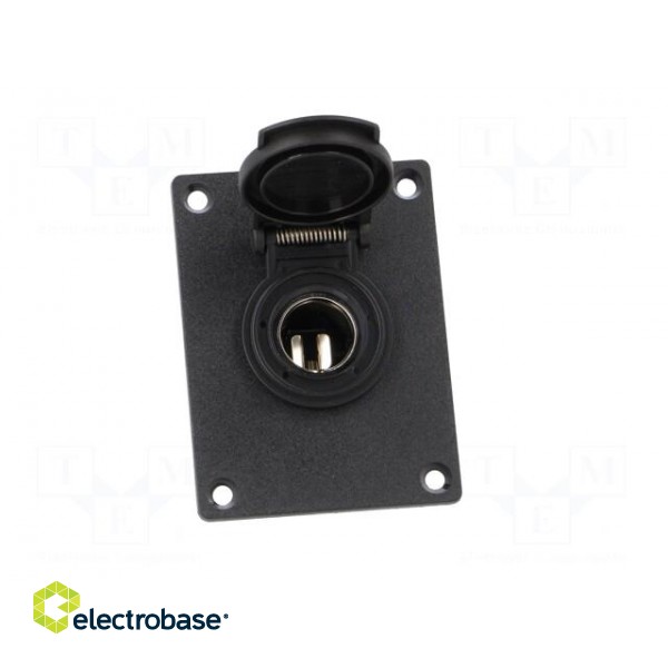 Car lighter socket | car lighter mini socket x1 | 16A | black image 9