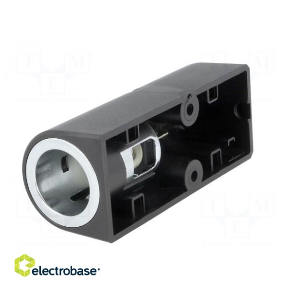 Car lighter socket adapter | car lighter socket x1 | 16A | black image 3