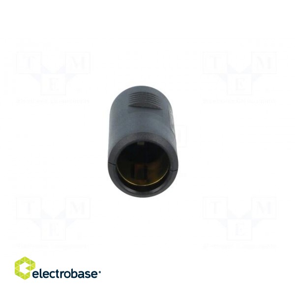 Car lighter socket adapter | car lighter socket x1 | 16A | black image 6