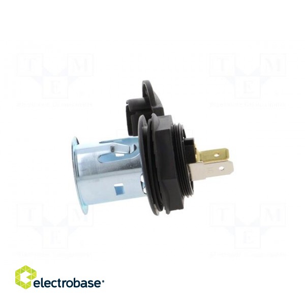 Car lighter socket adapter | car lighter socket x1 | 20A | black image 4