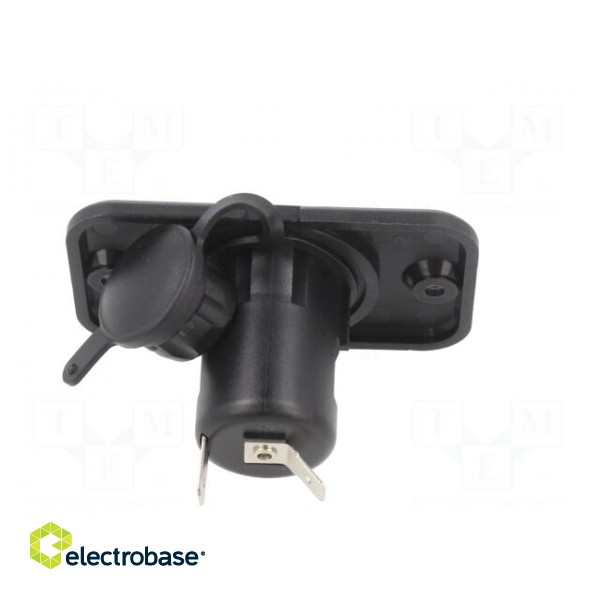Car lighter socket adapter | car lighter socket x1 | 20A | black image 5