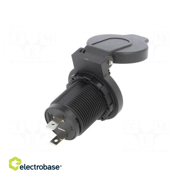 Car lighter socket | car lighter socket x1 | 20A | black | IPX3 image 6