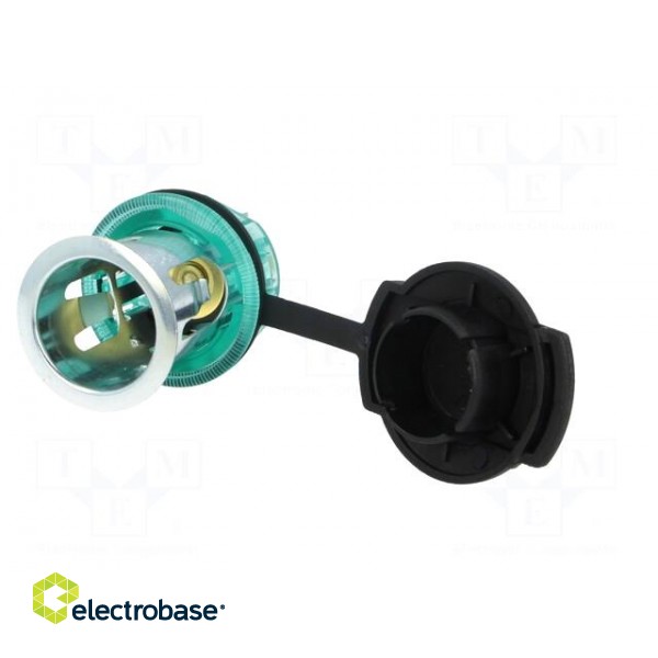 Car lighter socket adapter | car lighter socket x1 | 20A | green image 3