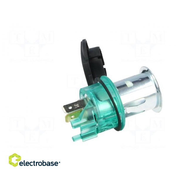 Car lighter socket | car lighter socket x1 | 20A | green | blister image 8