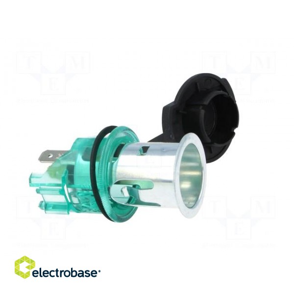 Car lighter socket | car lighter socket x1 | 20A | green | blister image 9