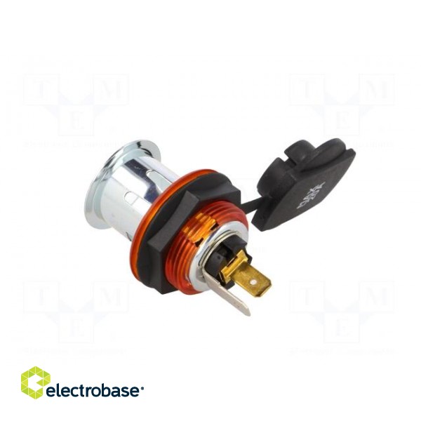 Car lighter socket | car lighter socket x1 | 20A | red | blister image 5