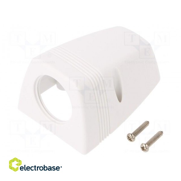 Car lighter socket housing | white