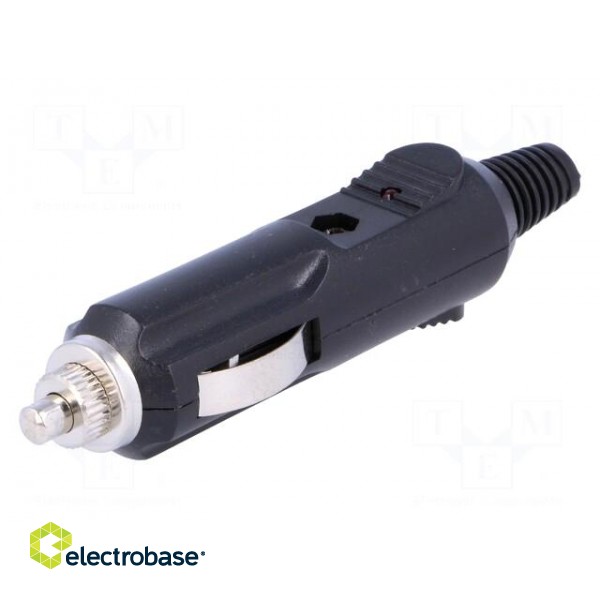 Cigarette lighter plug | 1.5A | Sup.volt: 12÷24VDC image 1