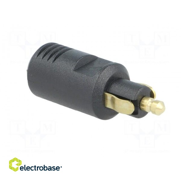 Cigarette lighter plug | cables | 8A | Sup.volt: 12÷24VDC | black image 9