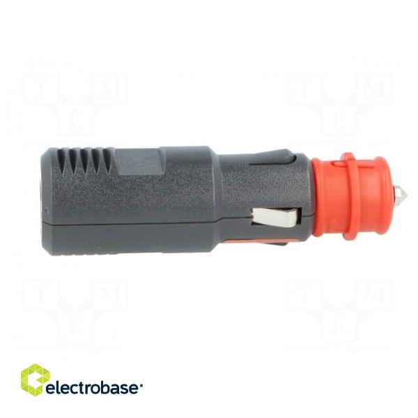 Cigarette lighter plug | screw terminal | 16A | Sup.volt: 12÷24VDC image 8