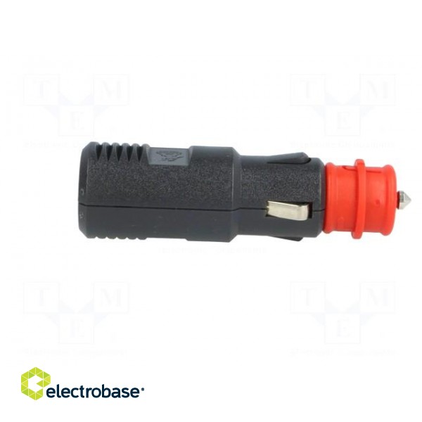 Cigarette lighter plug | screw terminal | 16A | Sup.volt: 12÷24VDC paveikslėlis 8