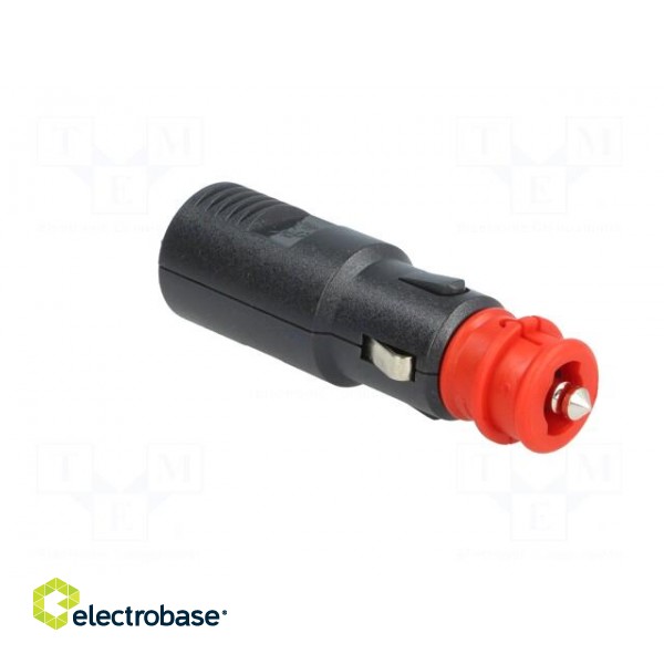 Cigarette lighter plug | screw terminal | 16A | Sup.volt: 12÷24VDC paveikslėlis 9