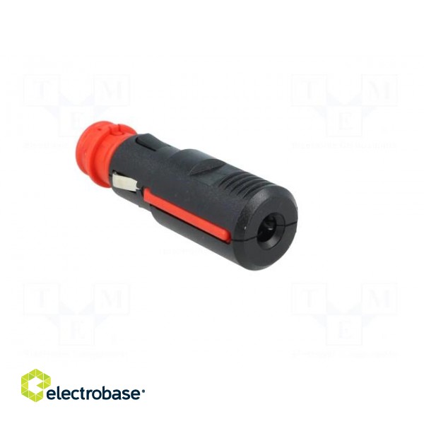 Cigarette lighter plug | screw terminal | 8A | Sup.volt: 12÷24VDC image 5
