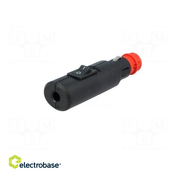 Cigarette lighter plug | screw terminal | 8A | Sup.volt: 12÷24VDC image 7