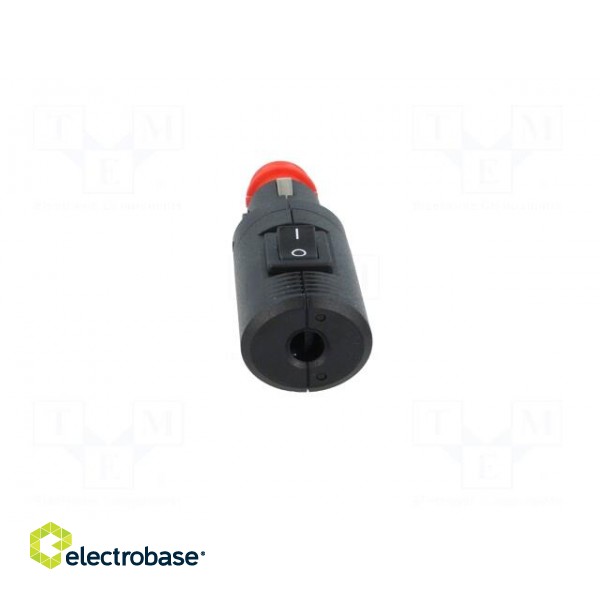 Cigarette lighter plug | screw terminal | 8A | Sup.volt: 12÷24VDC image 6