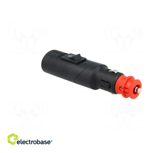 Cigarette lighter plug | screw terminal | 8A | Sup.volt: 12÷24VDC image 9