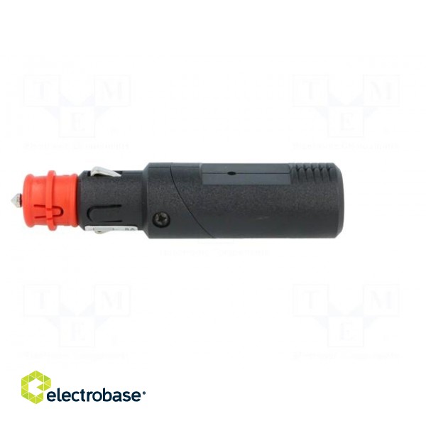 Cigarette lighter plug | screw terminal | 8A | Sup.volt: 12÷24VDC image 4