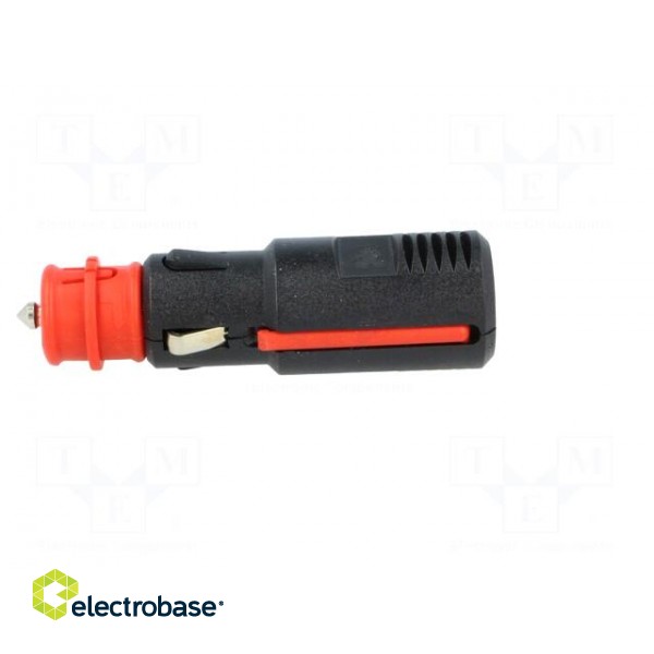 Cigarette lighter plug | screw terminal | 8A | Sup.volt: 12÷24VDC фото 4