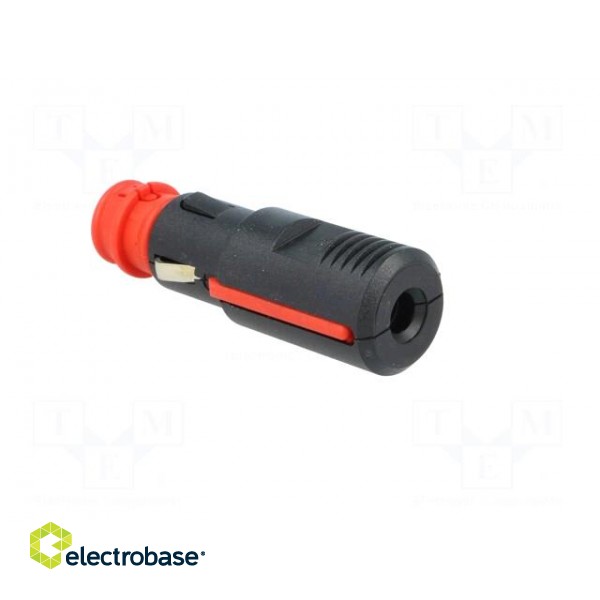Cigarette lighter plug | screw terminal | 8A | Sup.volt: 12÷24VDC фото 5