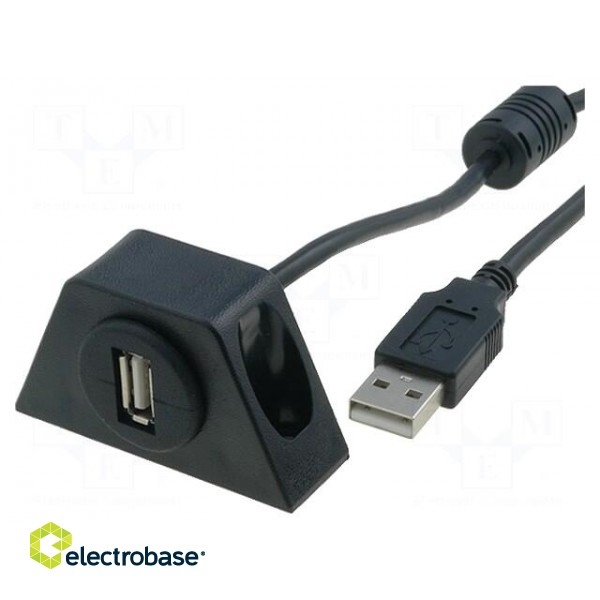 Extender | USB A socket | 2m
