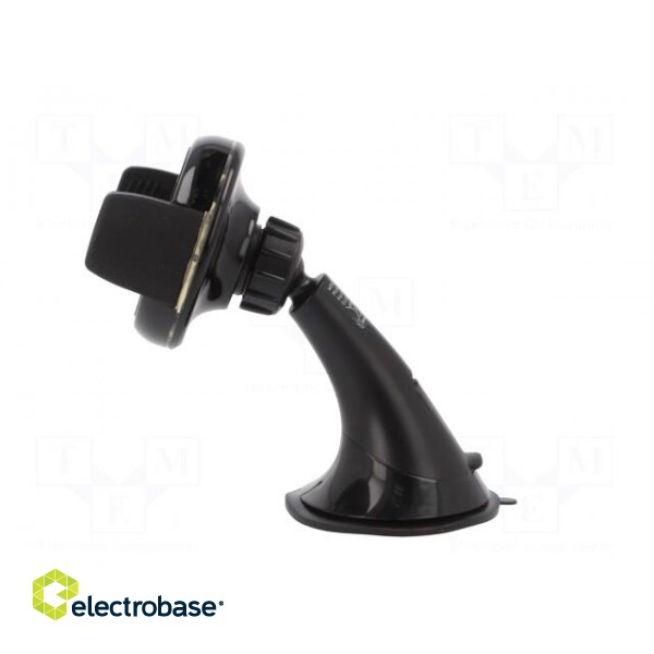Inductance charger | 5V/1x1A | black | 5W | Mounting: for windscreen фото 4
